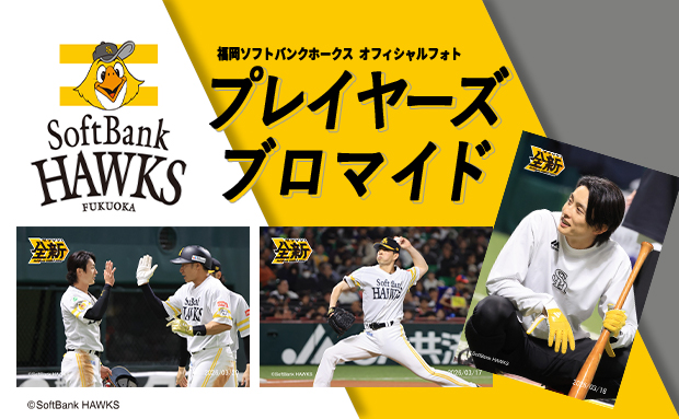 2026年度 福岡ソフトバンクホークス プレイヤーズブロマイド【キャンプ】